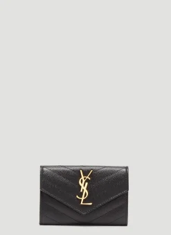 Logo Plaque Envelope Wallet
