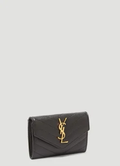 Logo Plaque Envelope Wallet