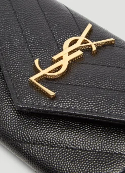 Logo Plaque Envelope Wallet