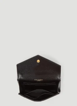 Logo Plaque Envelope Wallet