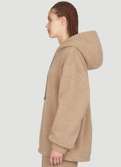 Logo Plaque Hooded Sweatshirt