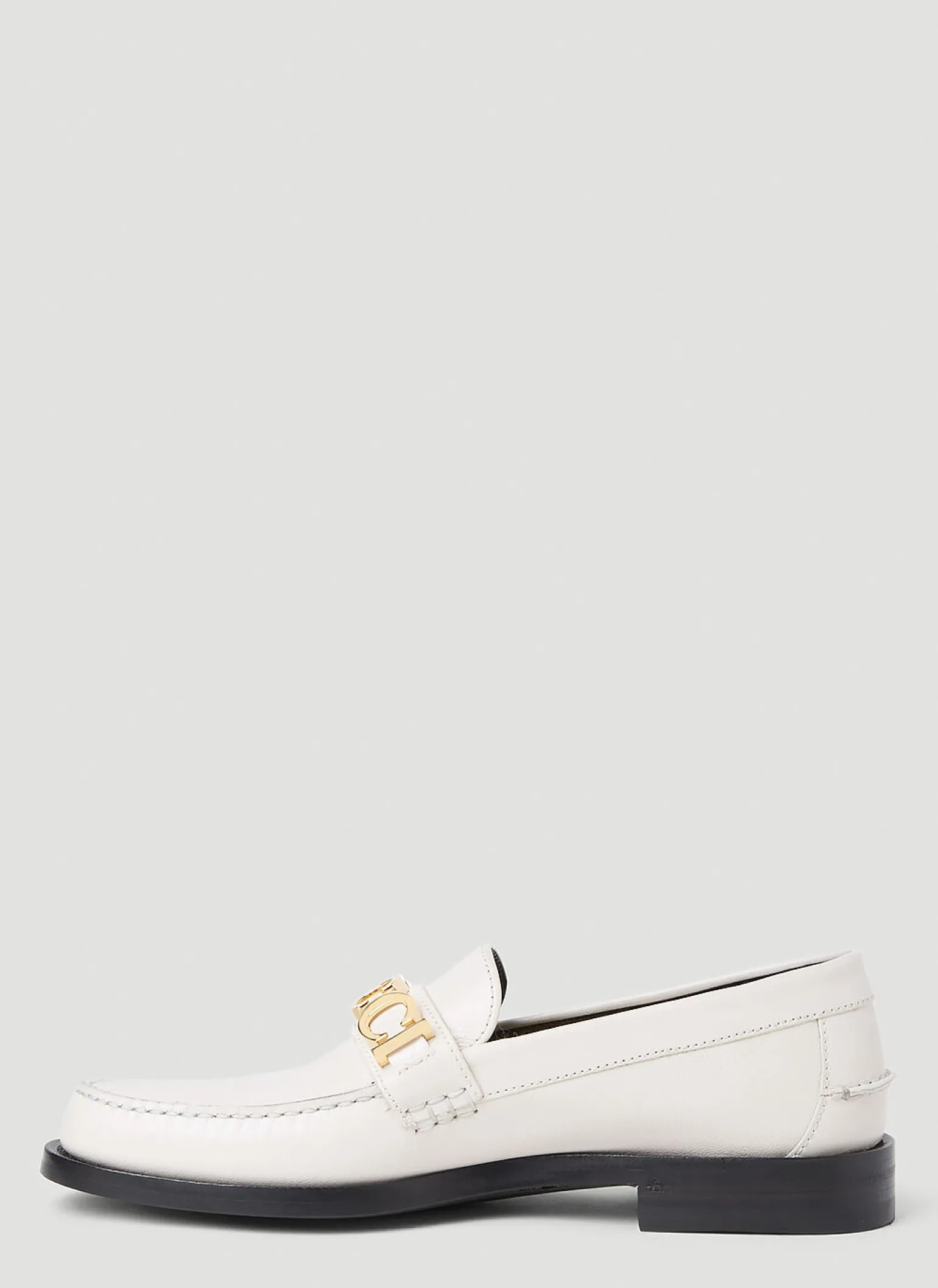 Logo Plaque Loafers