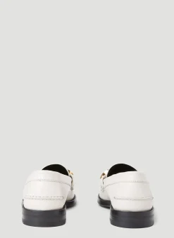 Logo Plaque Loafers