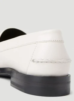 Logo Plaque Loafers