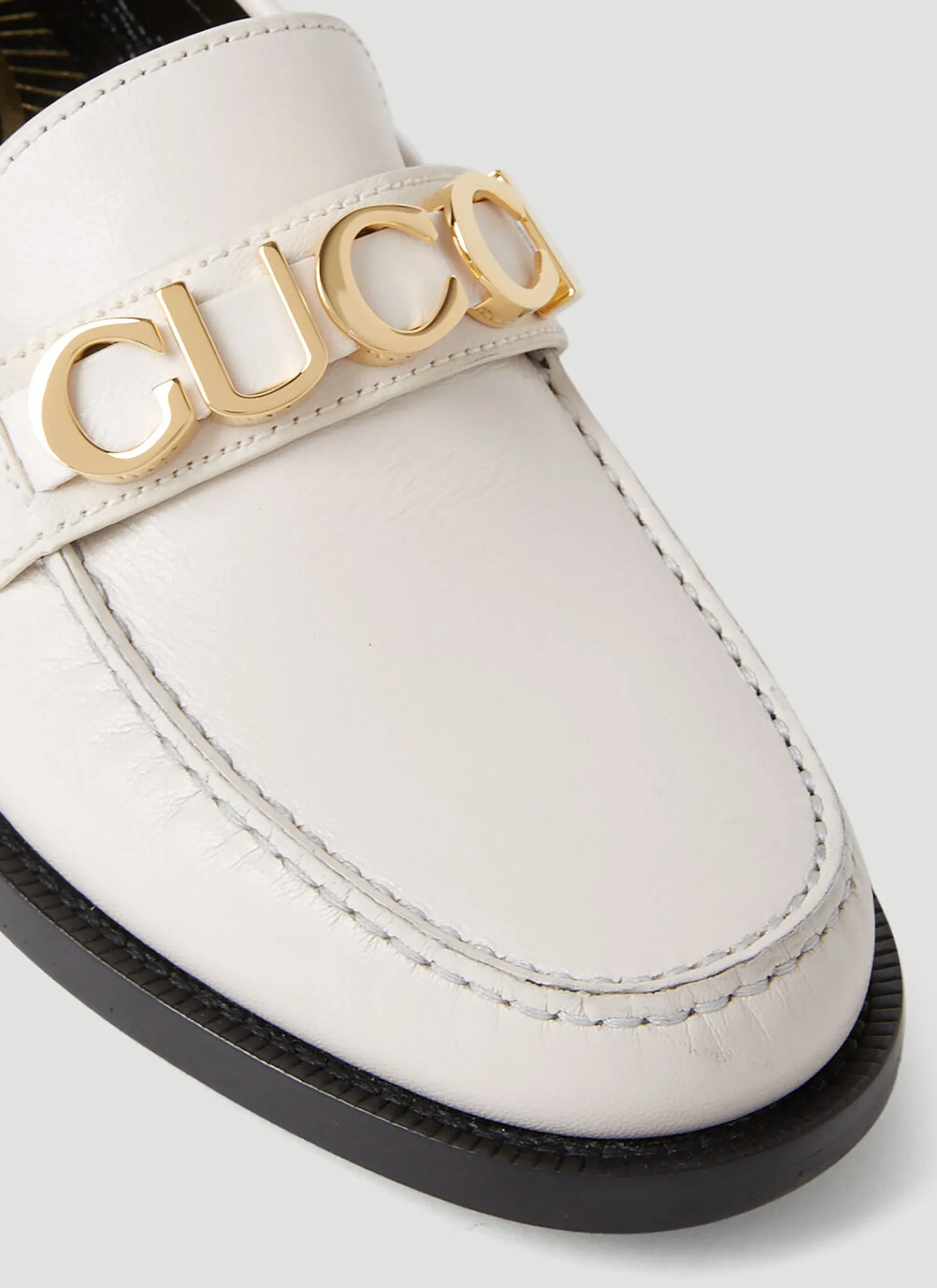 Logo Plaque Loafers
