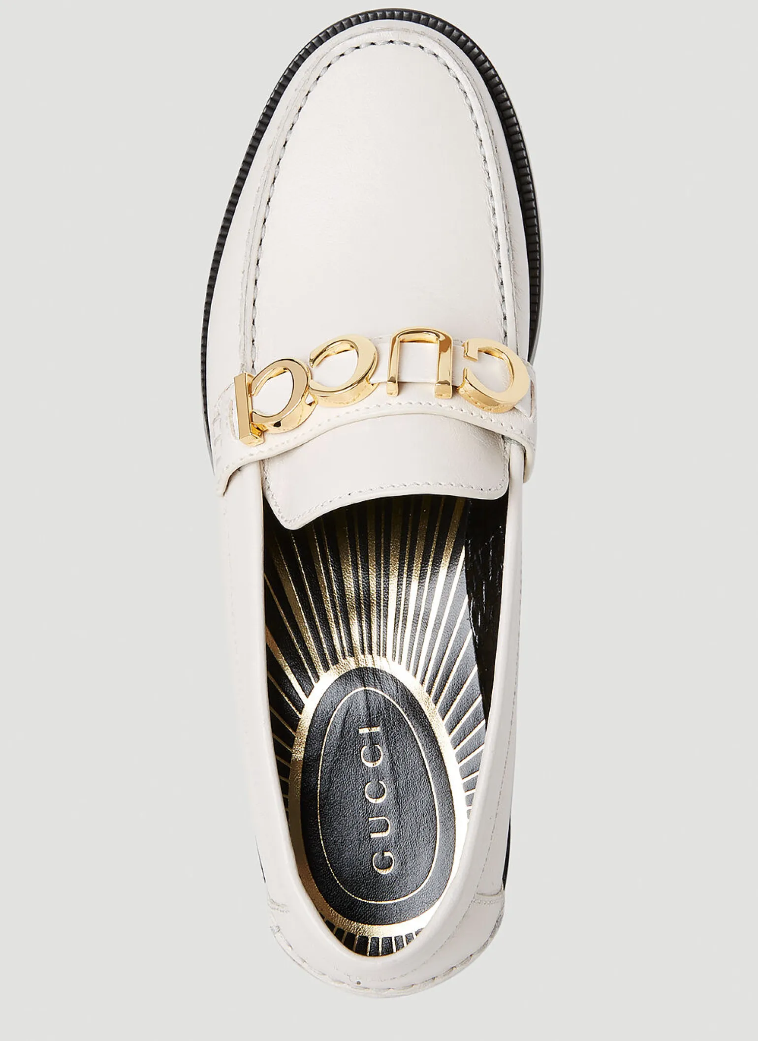 Logo Plaque Loafers