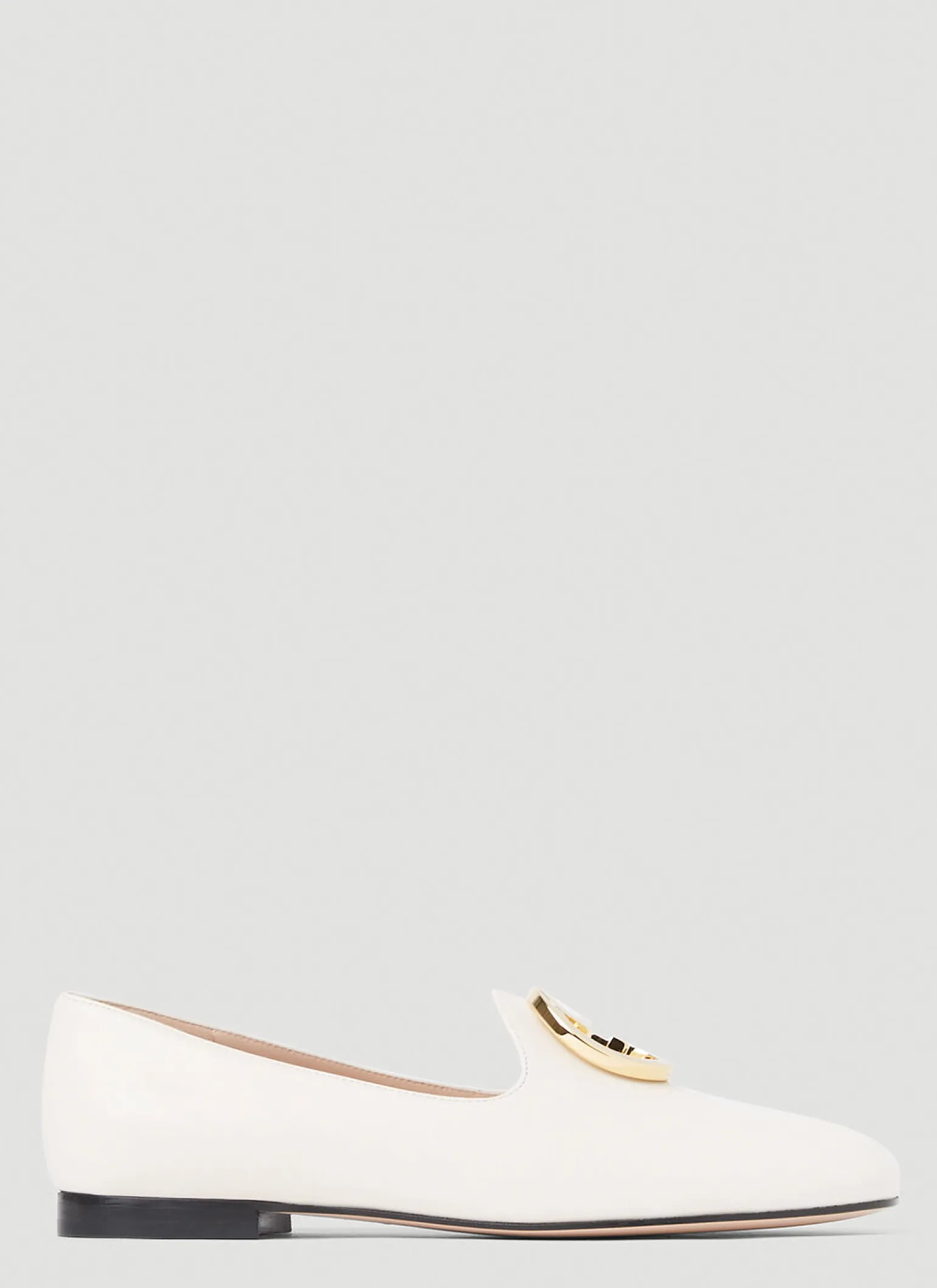 Logo Plaque Loafers