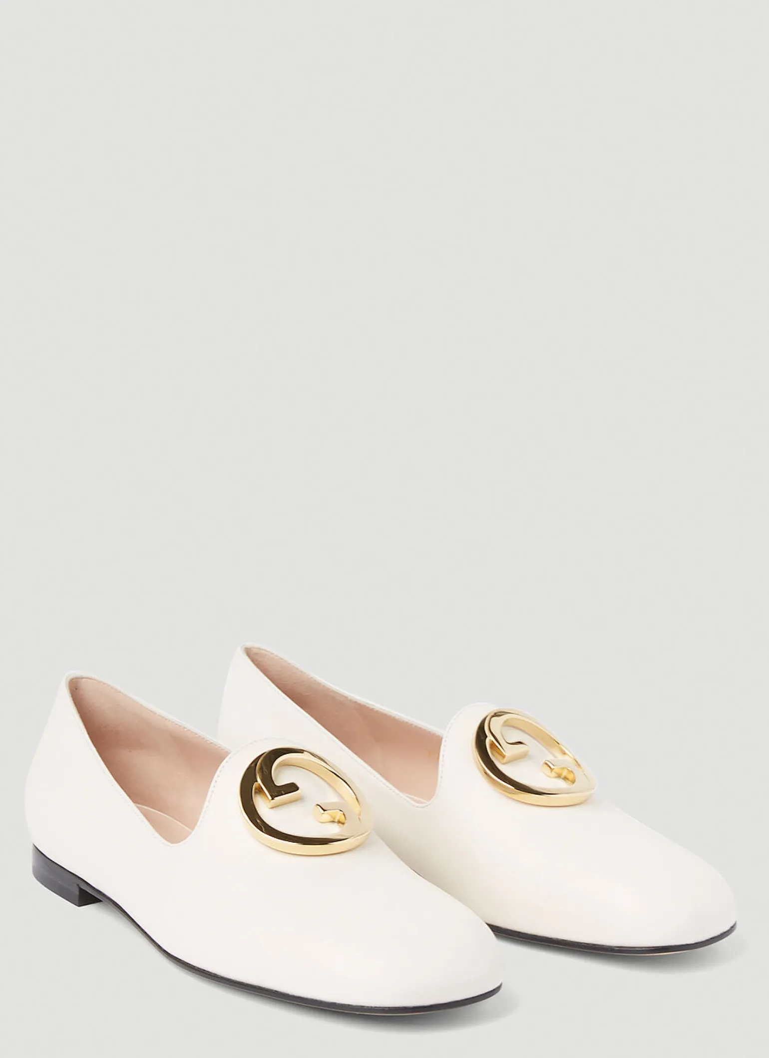 Logo Plaque Loafers