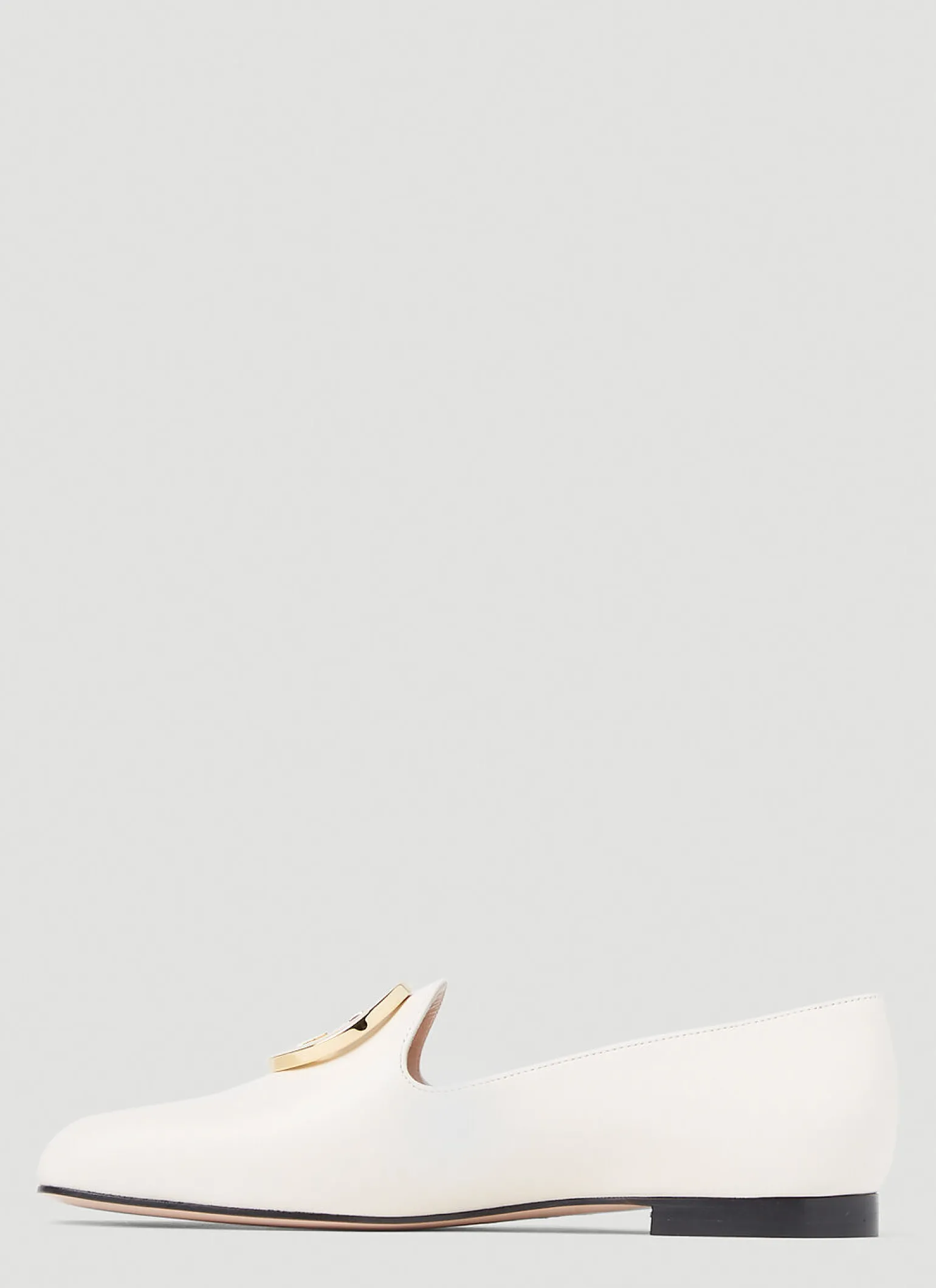Logo Plaque Loafers