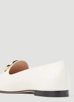 Logo Plaque Loafers