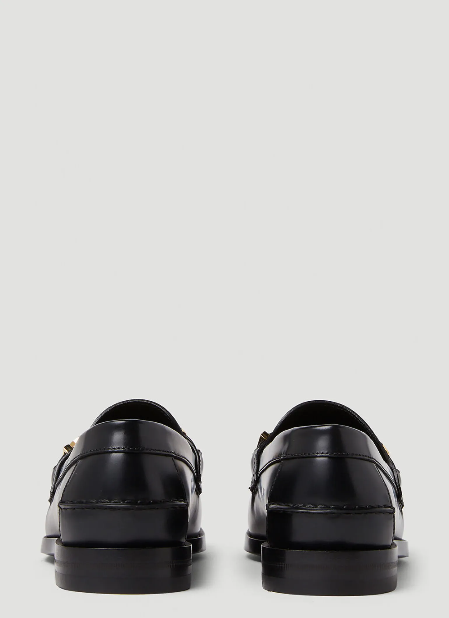 Logo Plaque Loafers