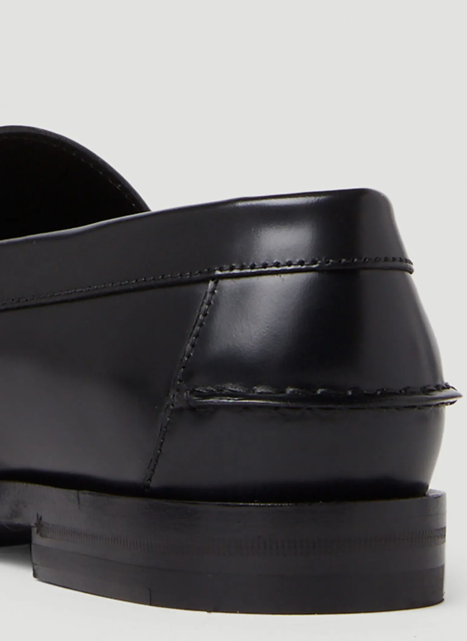 Logo Plaque Loafers