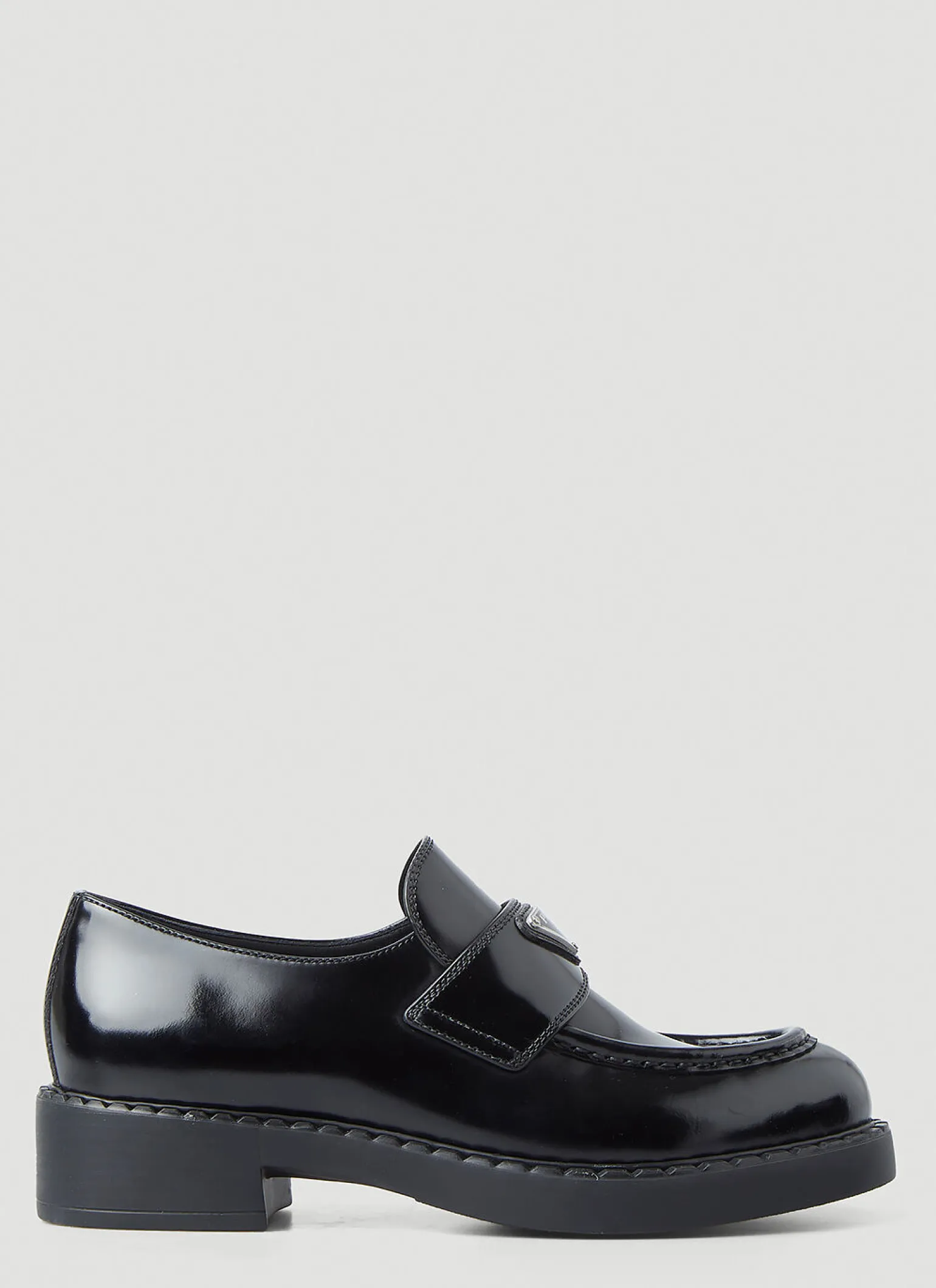 Logo Plaque Loafers