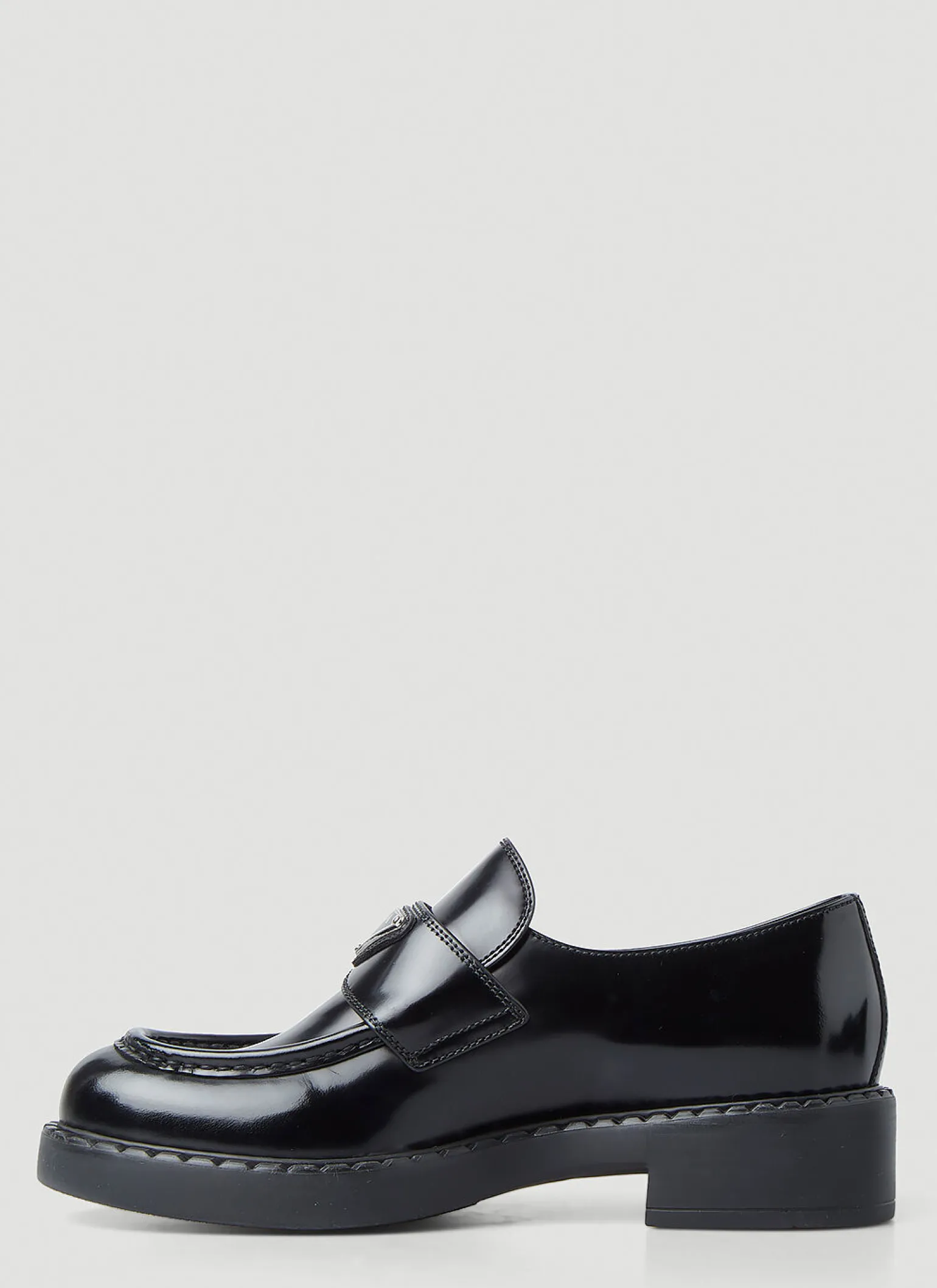 Logo Plaque Loafers