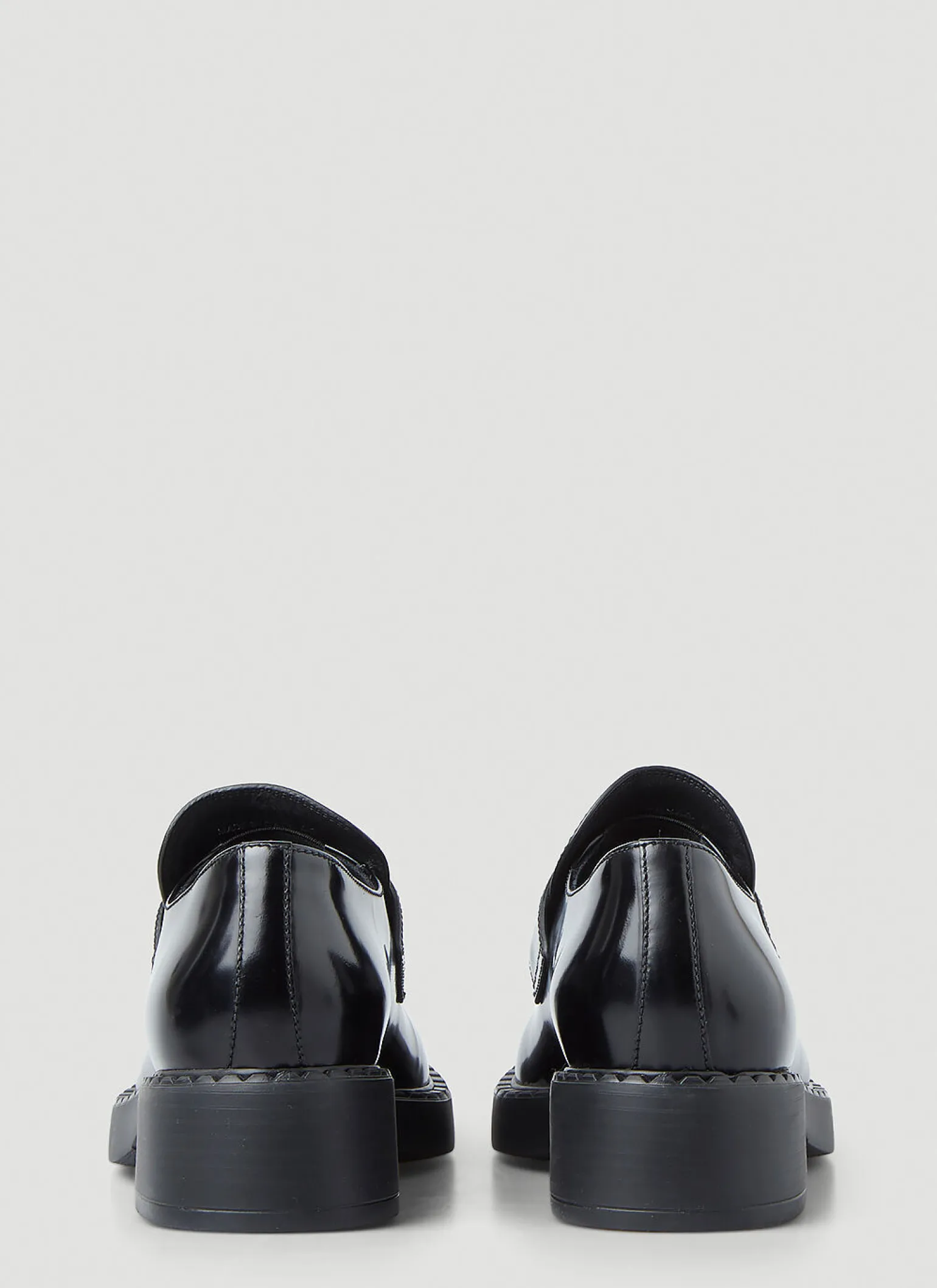 Logo Plaque Loafers