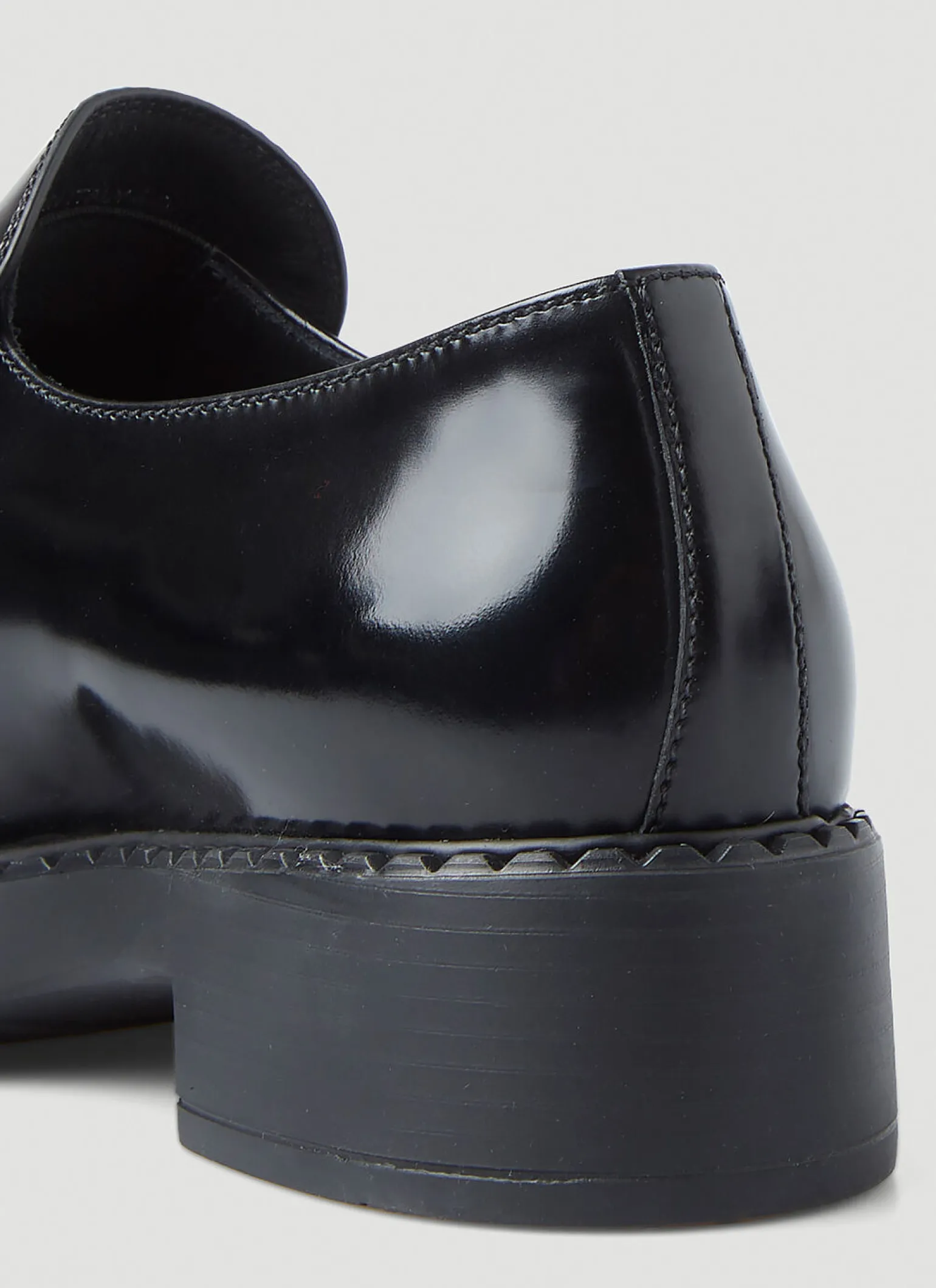 Logo Plaque Loafers