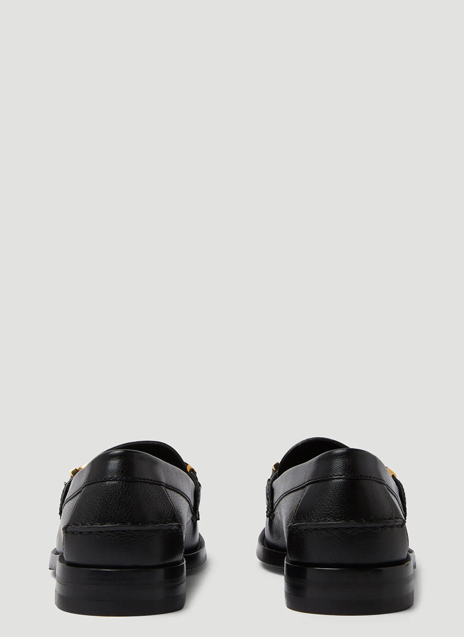 Logo Plaque Loafers