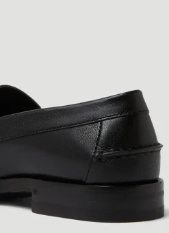 Logo Plaque Loafers