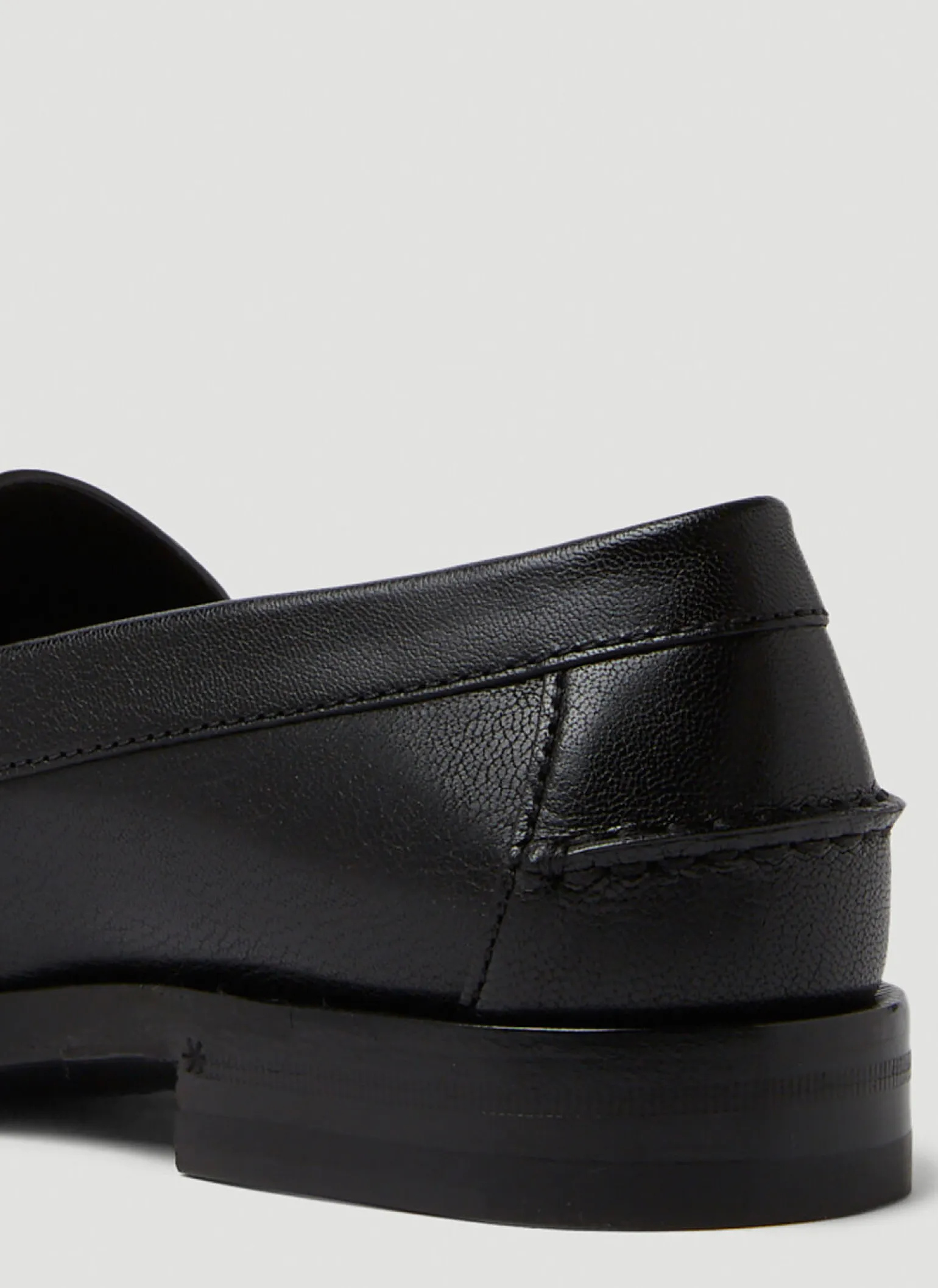 Logo Plaque Loafers