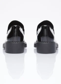 Logo Plaque Loafers