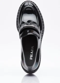 Logo Plaque Loafers