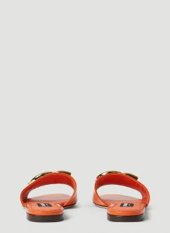 Logo Plaque Sandals