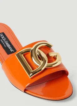 Logo Plaque Sandals