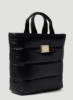 Logo Plaque Tote Bag