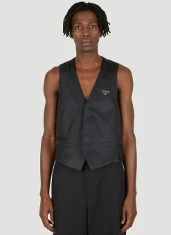 Logo Plaque Waistcoat