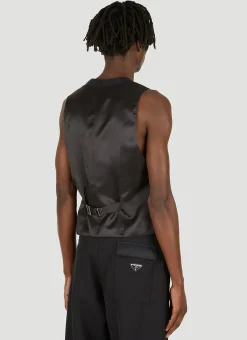 Logo Plaque Waistcoat
