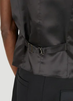 Logo Plaque Waistcoat