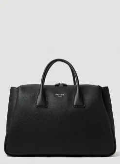 Logo Plaque Weekend Bag