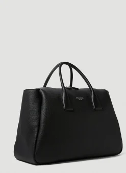 Logo Plaque Weekend Bag
