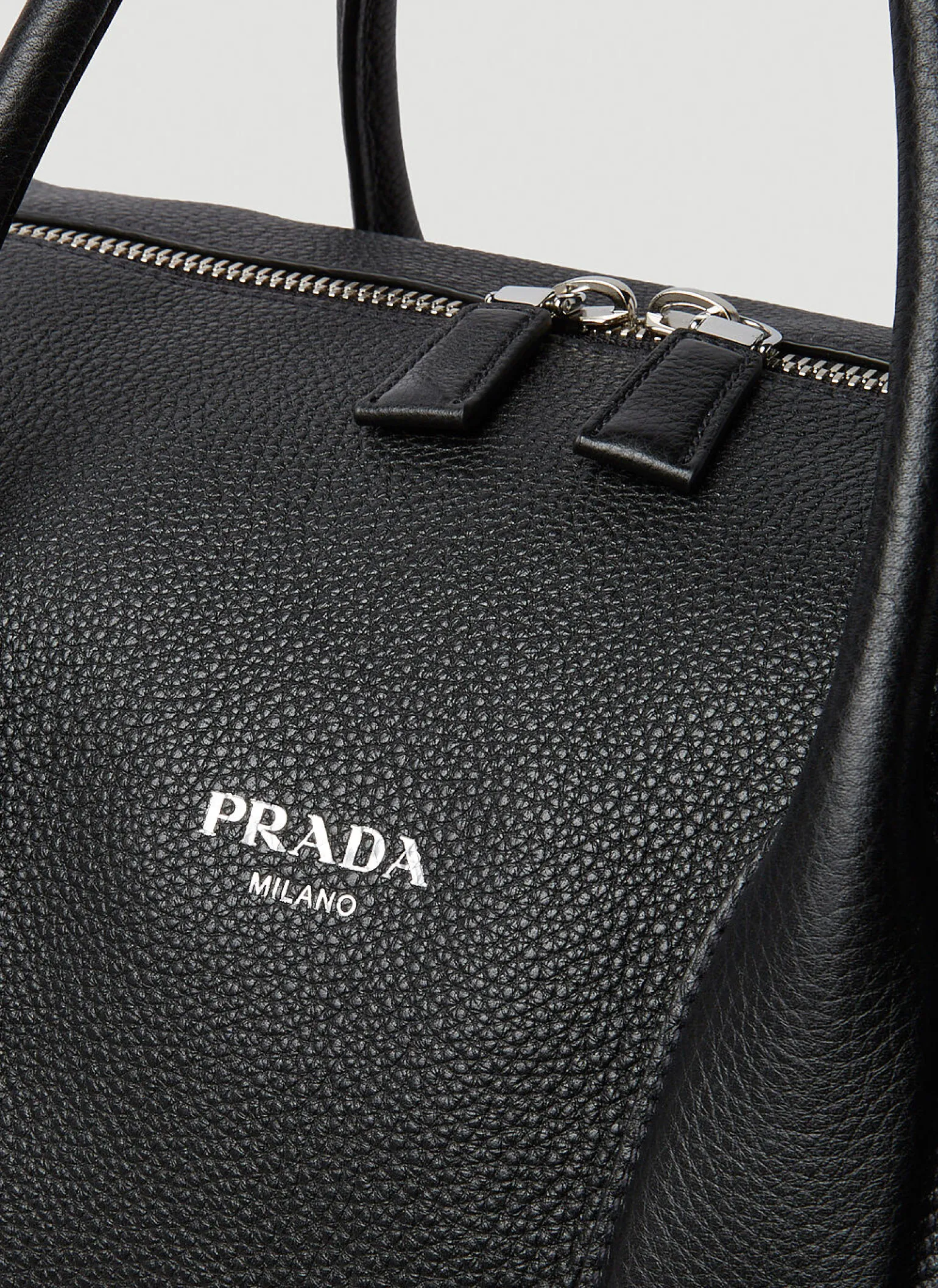 Logo Plaque Weekend Bag