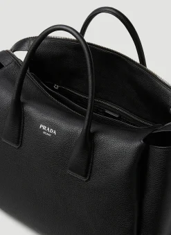 Logo Plaque Weekend Bag