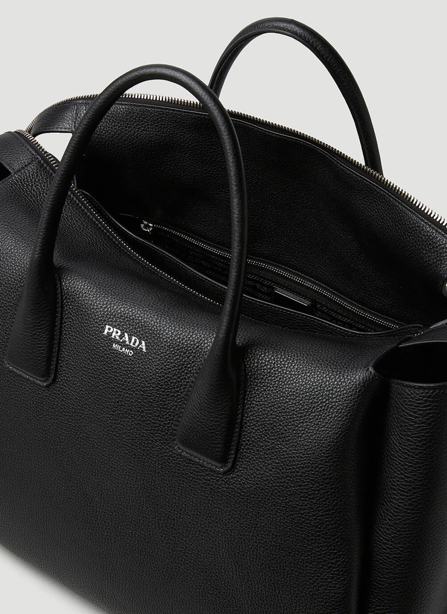 Logo Plaque Weekend Bag