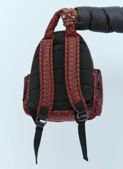 Logo Print Backpack