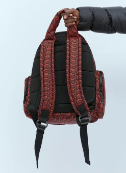 Logo Print Backpack