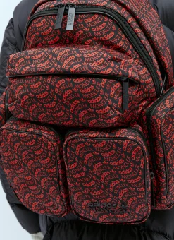 Logo Print Backpack