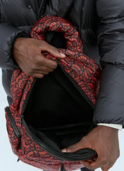 Logo Print Backpack