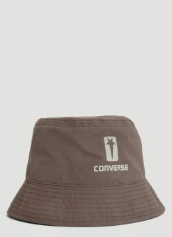 Logo Print Bucket Hat