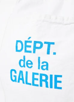 Logo Print Canvas Tote Bag