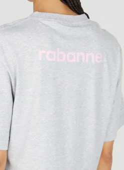 Logo Print Cropped T-Shirt