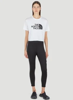 Logo Print Cropped T-Shirt