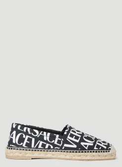 Logo Print Espadrilles