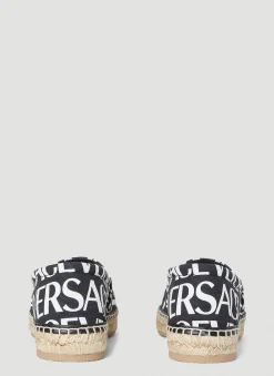 Logo Print Espadrilles