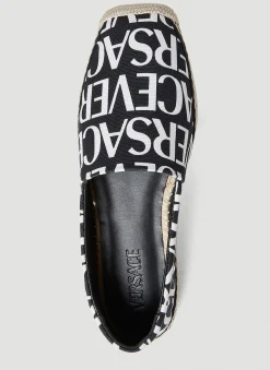 Logo Print Espadrilles