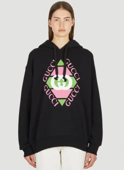 Logo Print Hooded Sweatshirt