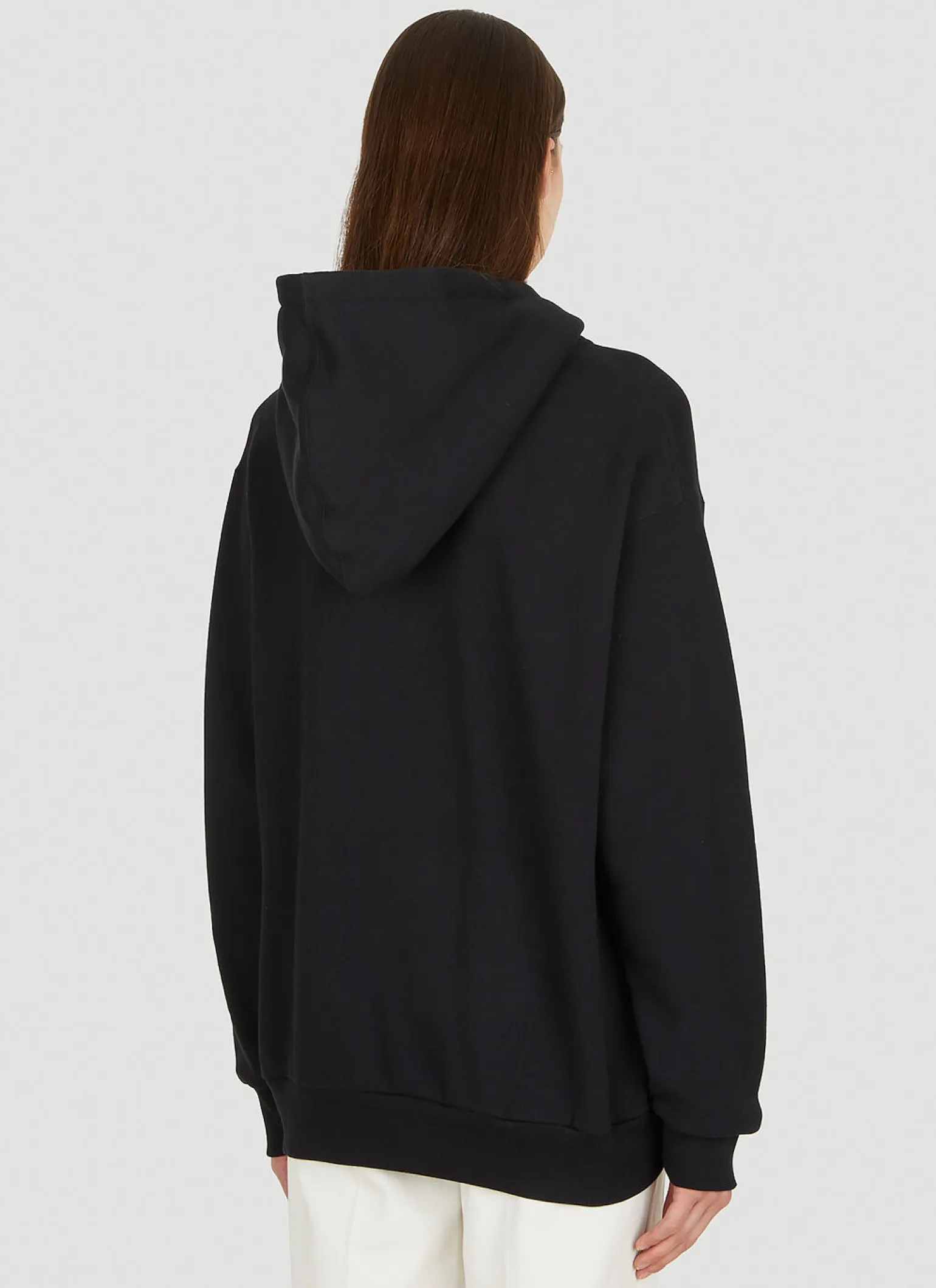 Logo Print Hooded Sweatshirt