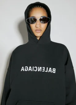 Logo Print Hooded Sweatshirt